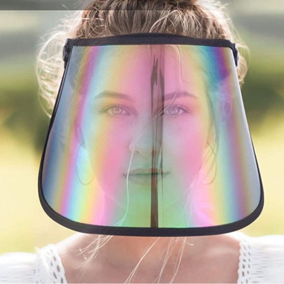 Accessories - Face shield sun visor mask hat outdoor uv protect